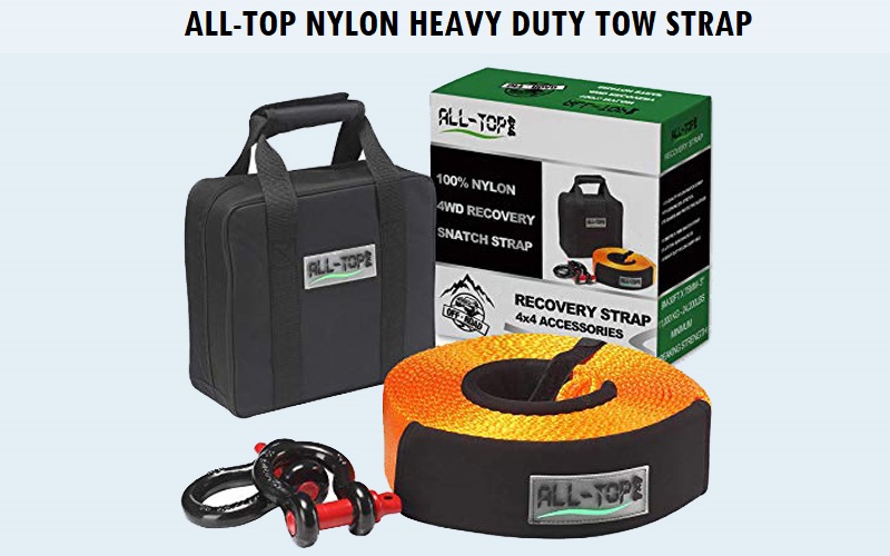 ALL-TOP Nylon Heavy Duty Tow Strap Review