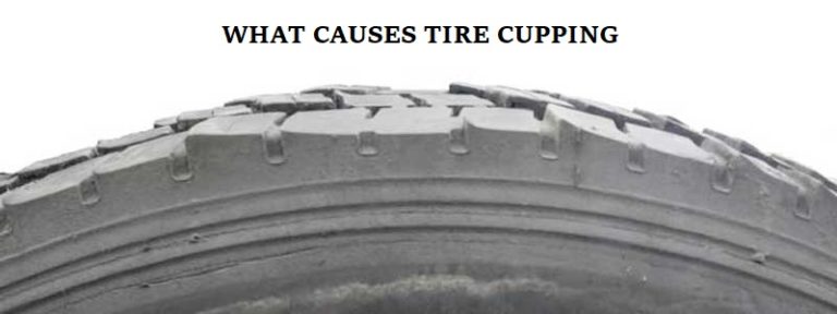 What causes tire cupping