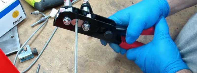 Carrfan 5MM Brake Pipe Bender Handy Bending Tool Automotive Hand Held Tool 