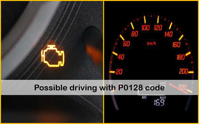 How Long Can You Drive with A P0128 Code