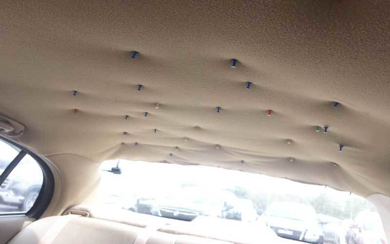 Car Roof Repair Fabric Upholstery Screw Twist Pins For Headliner Ceiling