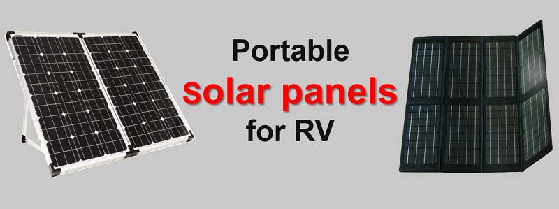 best portable solar panels for RV